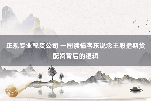 正规专业配资公司 一图读懂客东说念主股指期货配资背后的逻辑
